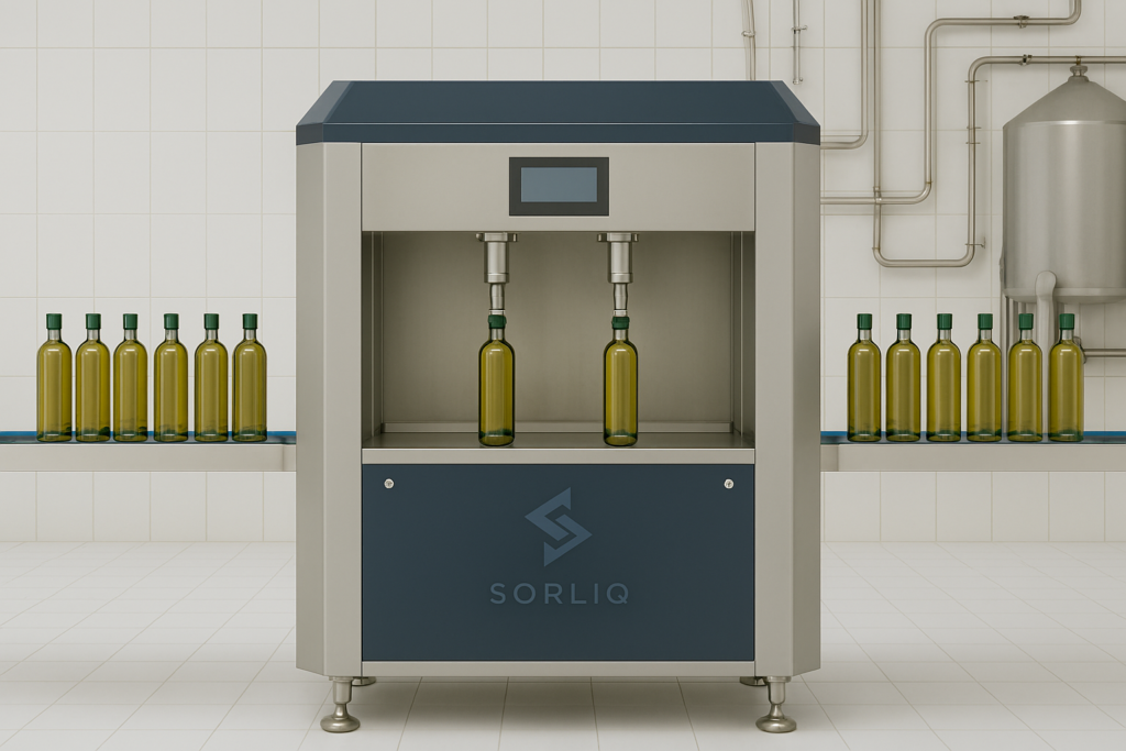 Máquina llenadora automática de aceite SORLIQ