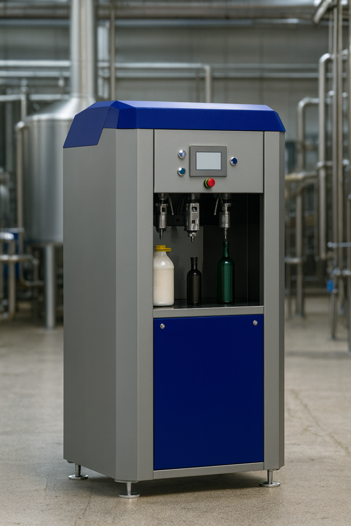 Llenadora semiautomática